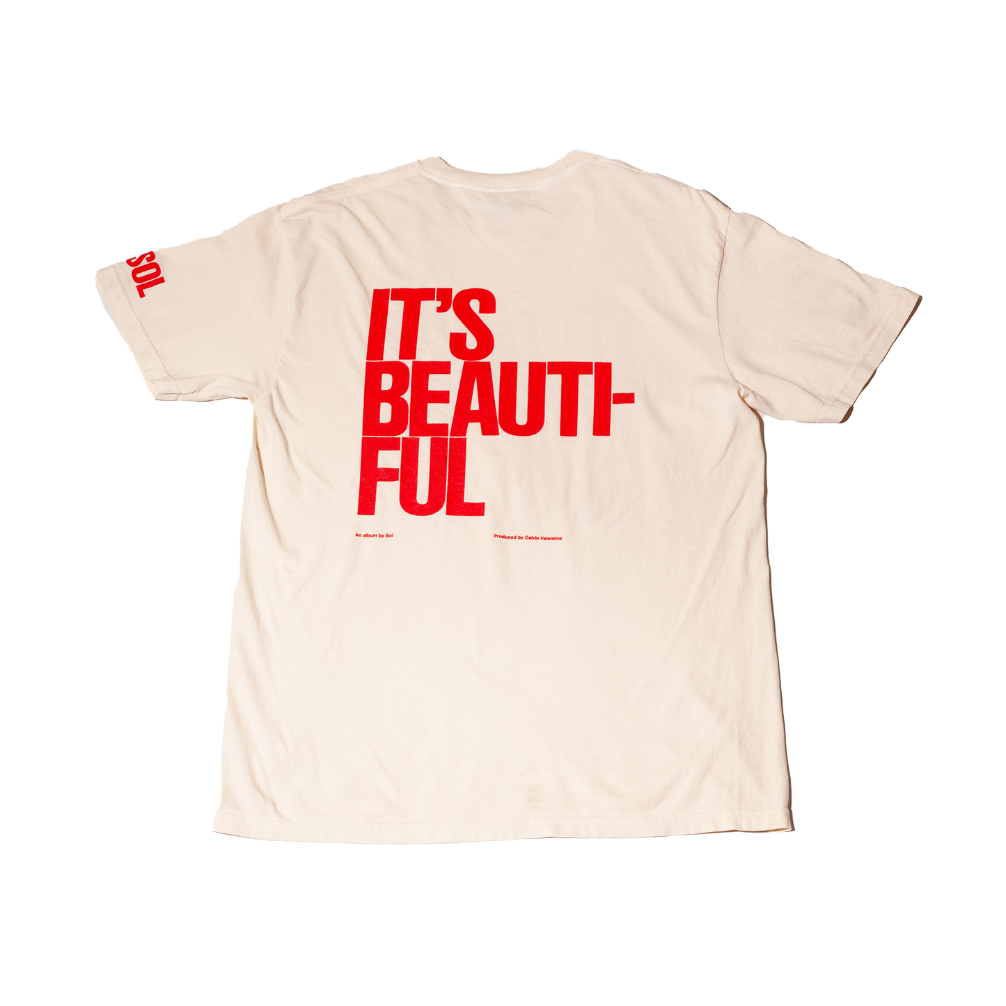Title Tee - Ivory