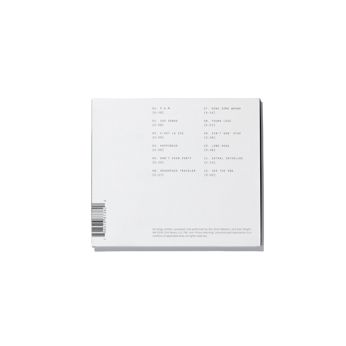 The Headspace Traveler (Physical CD)