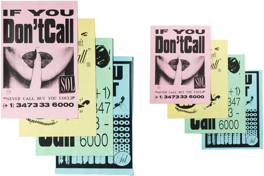 "If You Don't Call" Poster Pack